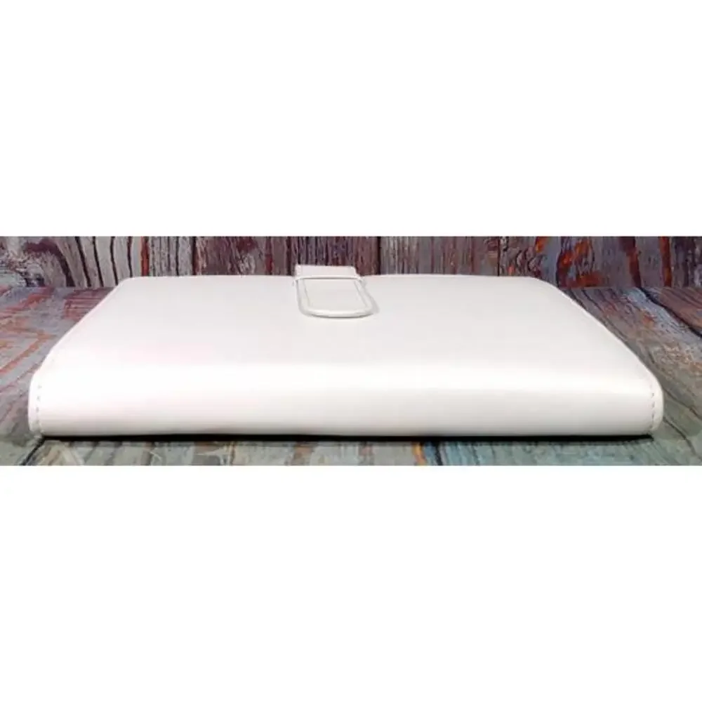 White Faux Leather -‎ Trading Card/Photo Album